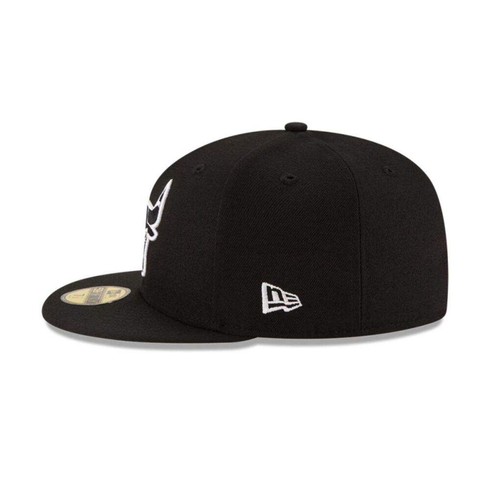 Gorra 59fifty Chicago Bulls Nba Cl&aacute;sicos Negro image number 3.0