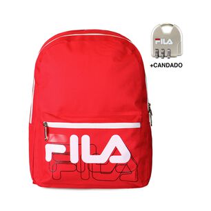 Mochila Fila Artur Roja + Candado