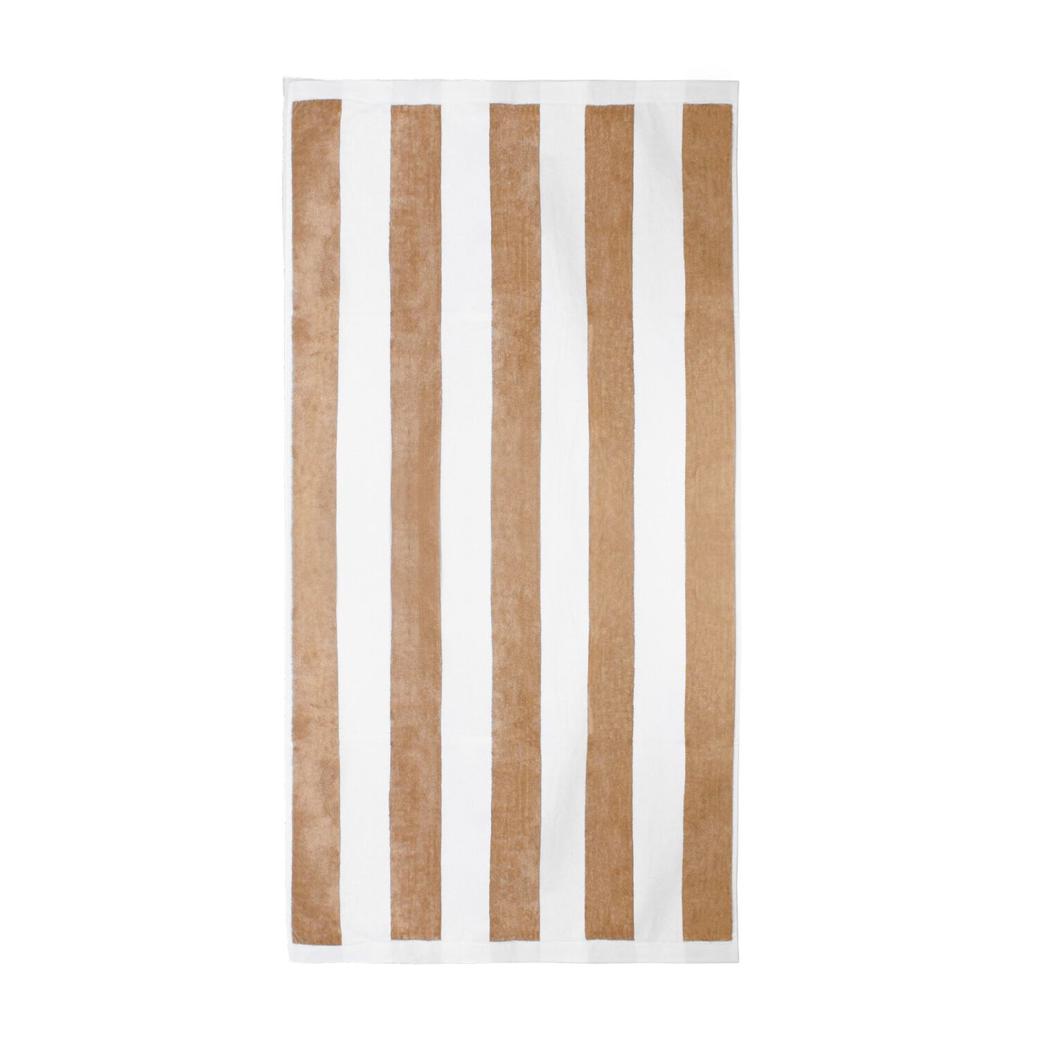 2 Toallas De Playa Nautica Home 100% Algod&oacute;n 163x81cm Cabana Beige image number 2.0