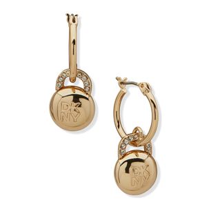 Aros Mujer Donna Karan New York Dorado 04g00948