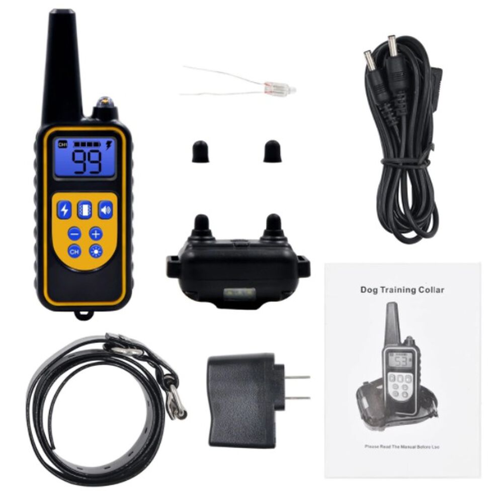 Collar Electrico De Adiestramiento Perros Original Recargable Usb Entrenamiento Canino image number 1.0