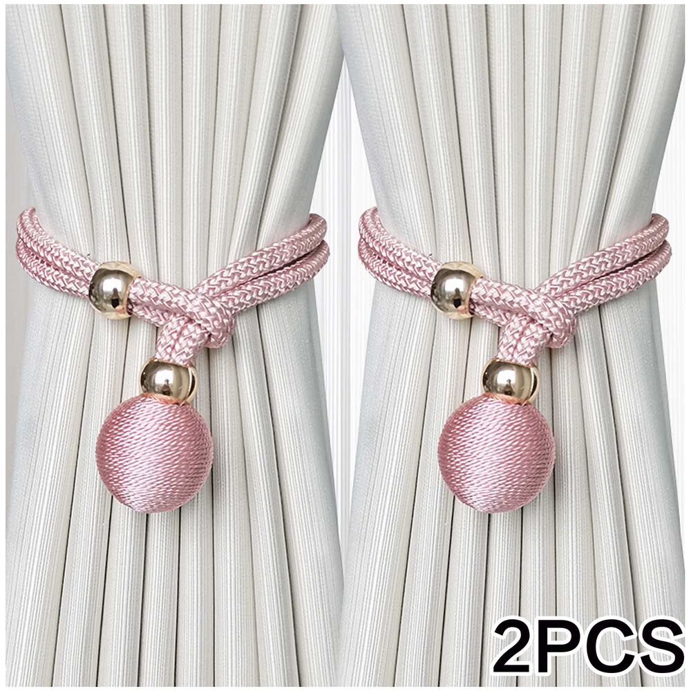 Pack De 02 Sujetadores - Abrazaderas Magneticas Para Cortinas Md09 image number 1.0