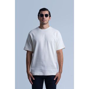 Polera Oversize Manga Corta Cuello Redondo Hombre Hummer
