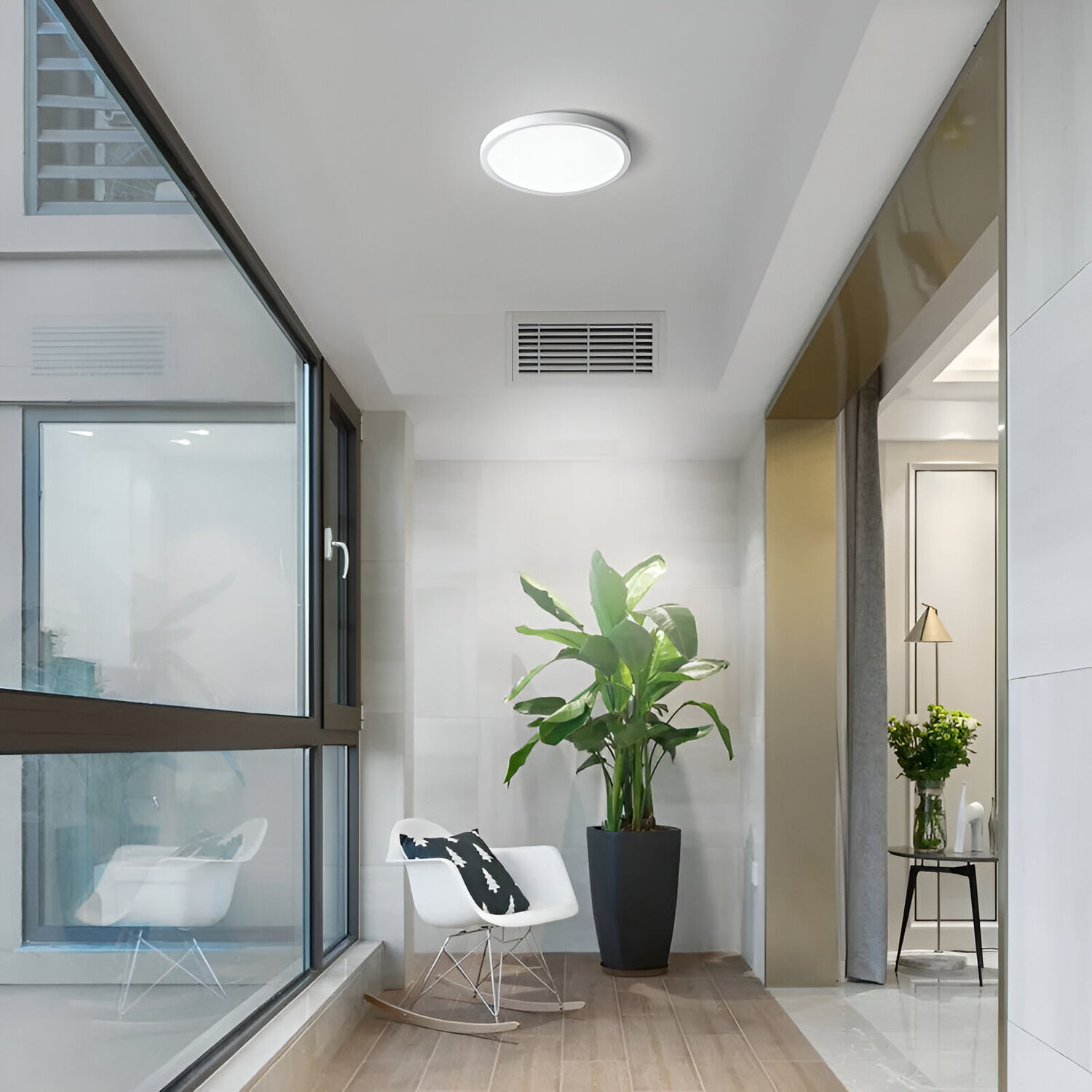 Plafon Led Sobrepuesto Logic 18w Luz Fria Blacklight 1440lm image number 6.0