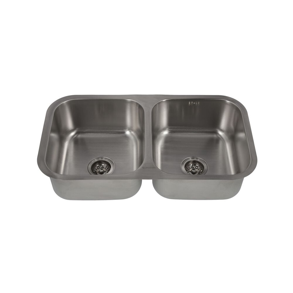 Lavaplatos Doble Bajo Cubierta 820 X 460 Splendid Acero Inox image number 4.0