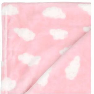 Pack Dos Mantas Fleece Polar Infanti Rosado/gris