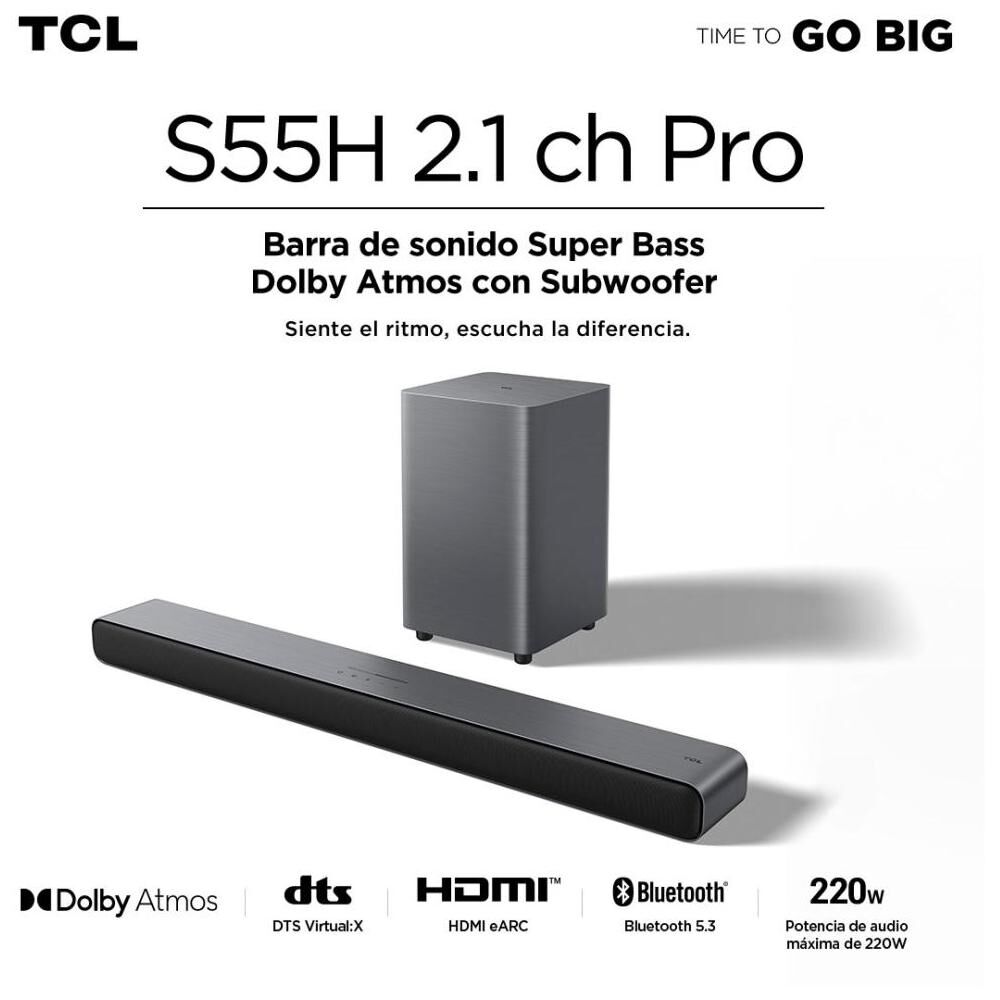 Soundbar TCL S55H image number 0.0