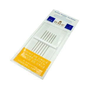 Agujas Para Bordar Dmc Punto Cruz N&deg;24 1771-2 Sin Punta