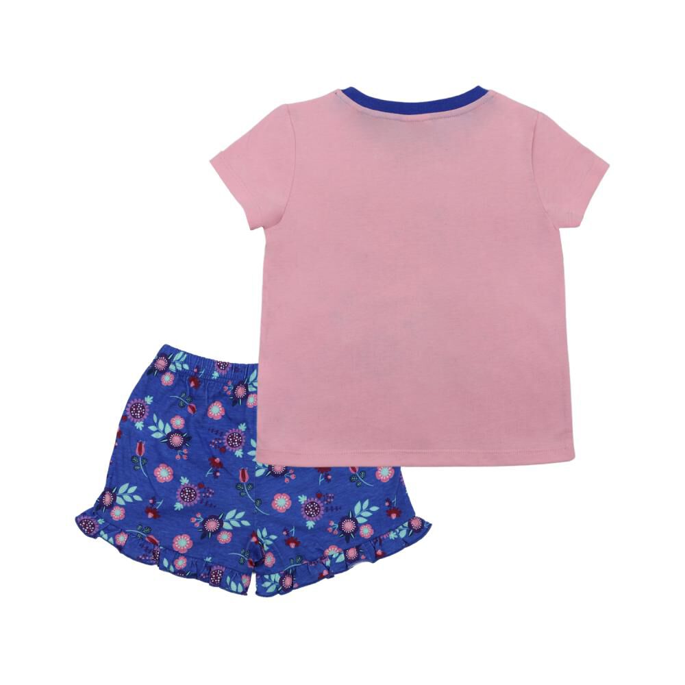 Pijama Bebe Niña Aurora Pink Princesas image number 2.0