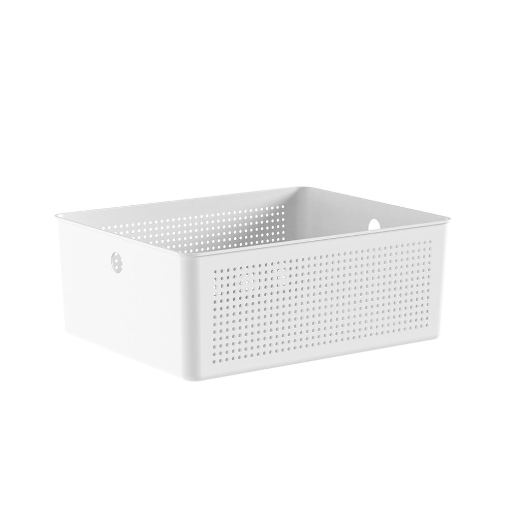 Canasto Organizador 12 Litros Flow Blanco image number 0.0