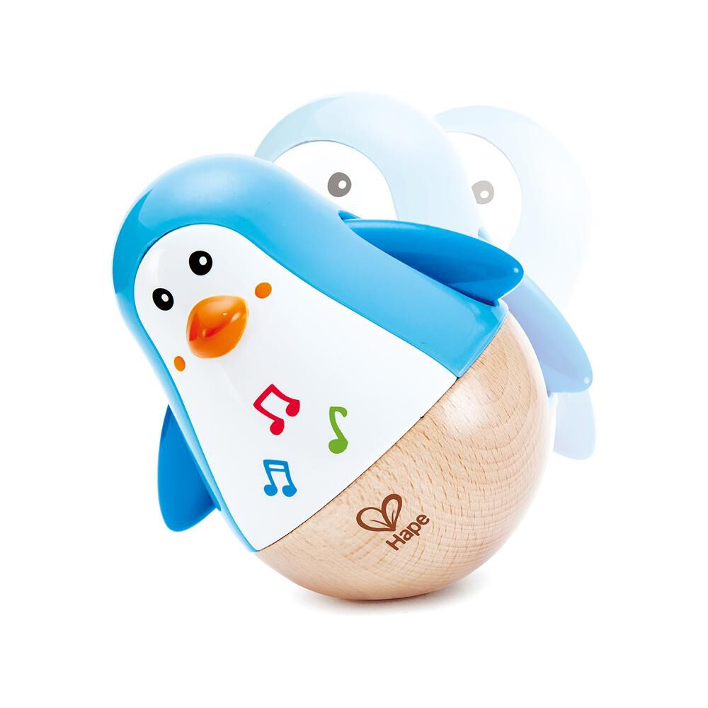 Pinguino Musical Wobbler Hape image number 1.0