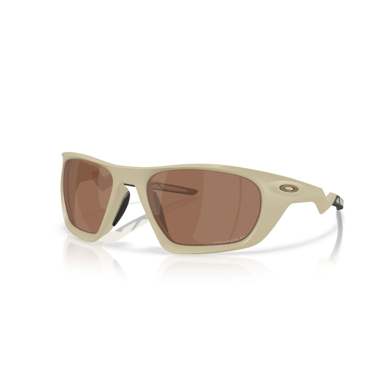 Lentes De Sol Lateralis Marr&oacute;n Polarizados Oakley image number 1.0