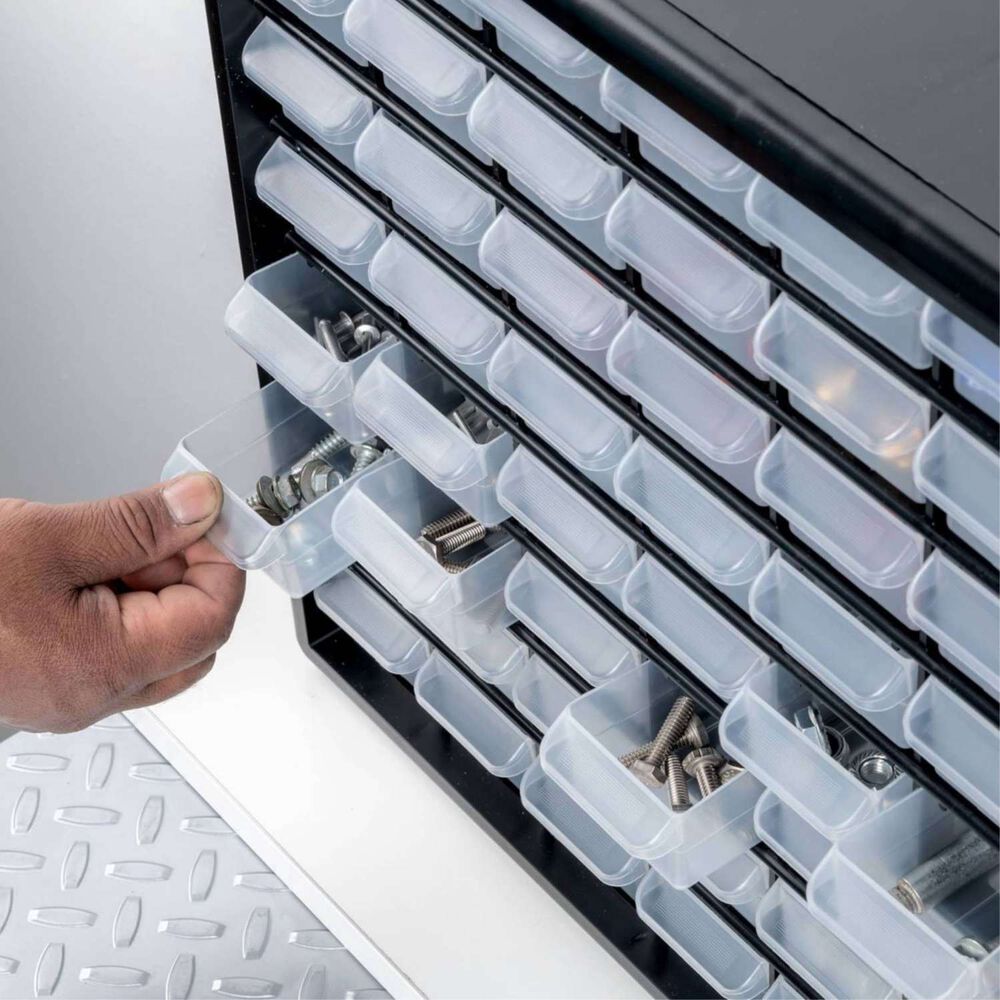Organizador Apilable 64 Compartimientos - Truper image number 1.0