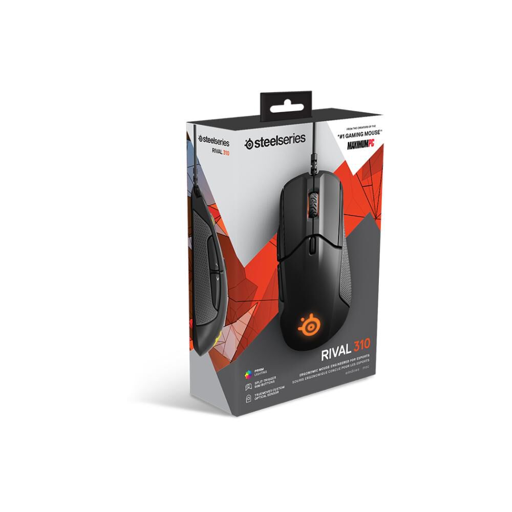 Mouse Gamer Steel Series Rival 310 Ergonomic image number 4.0