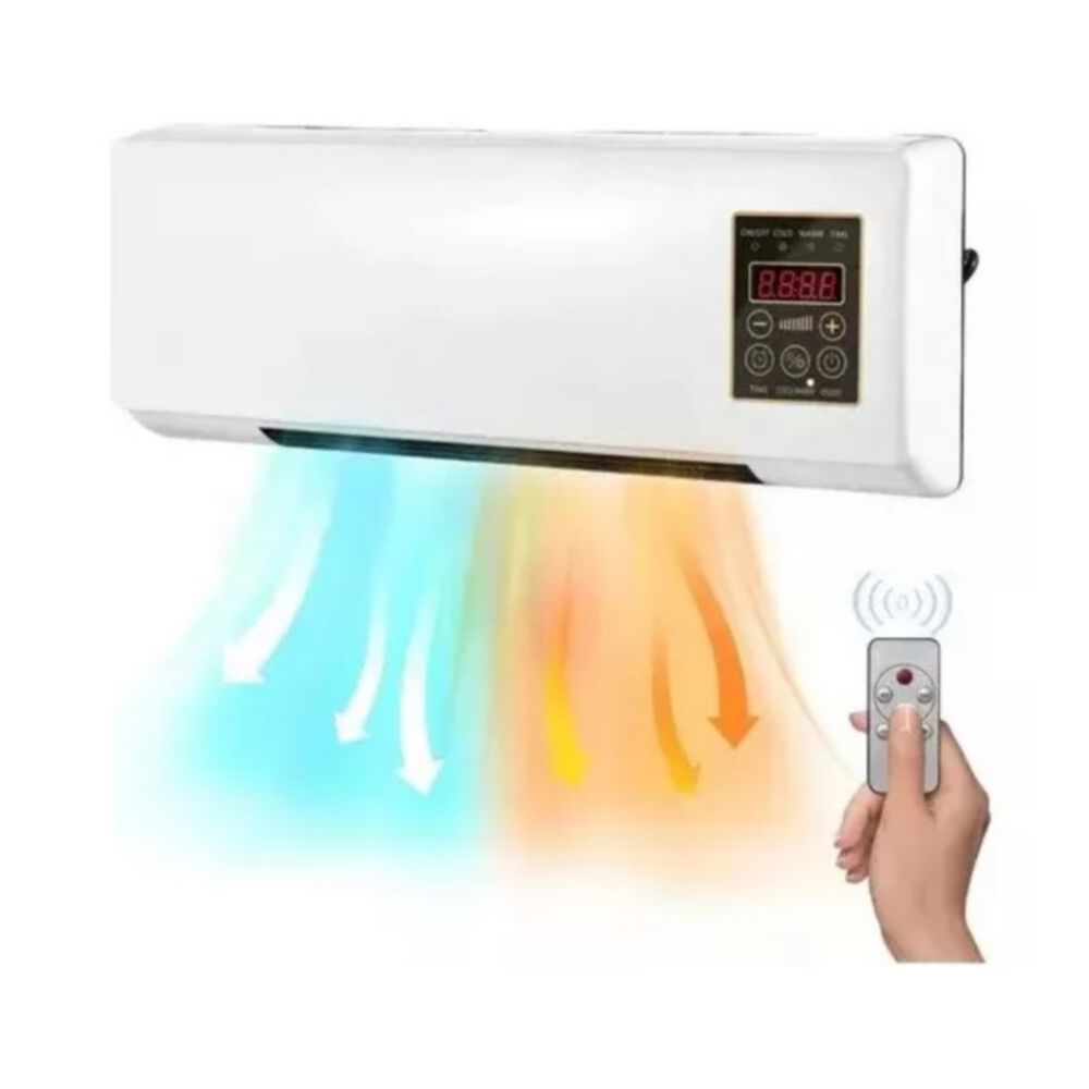 Calefactor De Pared Aire Frio Y Caliente Con Control Remoto image number 3.0