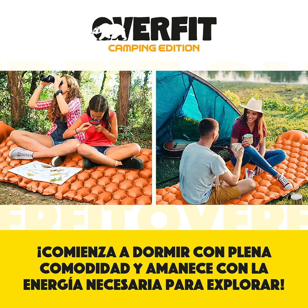 Colchoneta Inflable Individual Camping Overfit Light 10cm image number 8.0