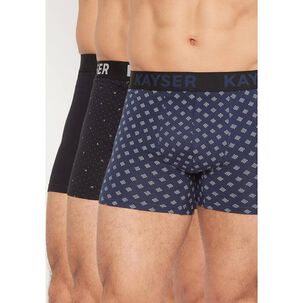 Pack 3 B&oacute;xers Algod&oacute;n P393.272-neg