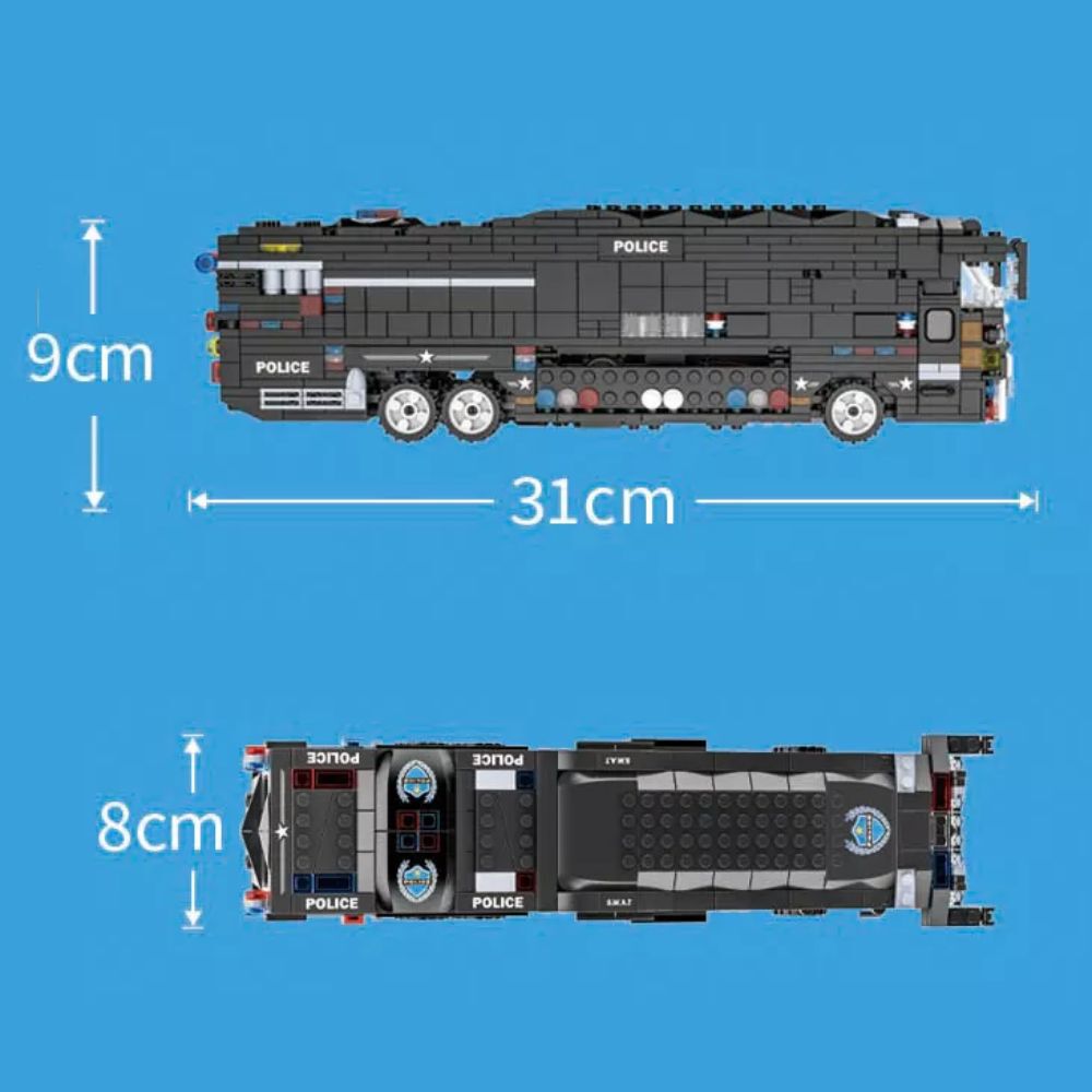 Armable Bus De Combate Swat Woma image number 2.0