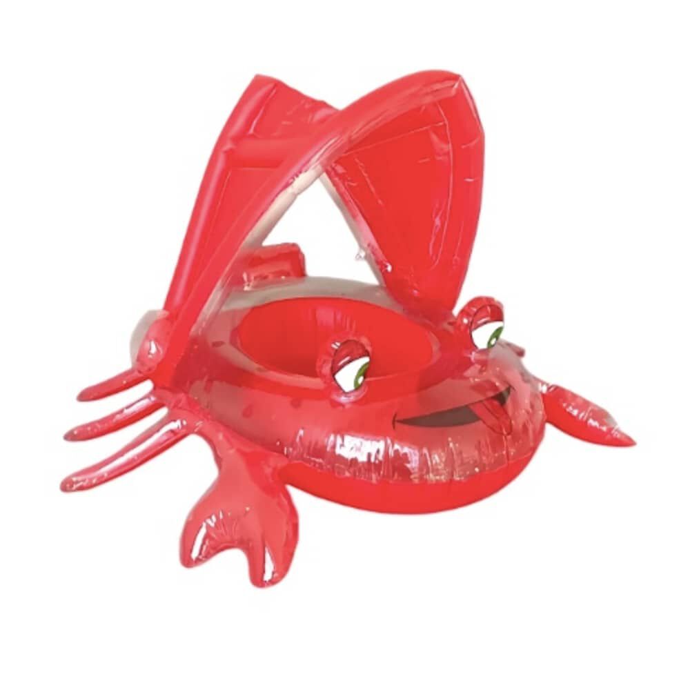Flotador Inflable Con Techo Cangrejo Bebe 6-24 Meses Verano image number 0.0