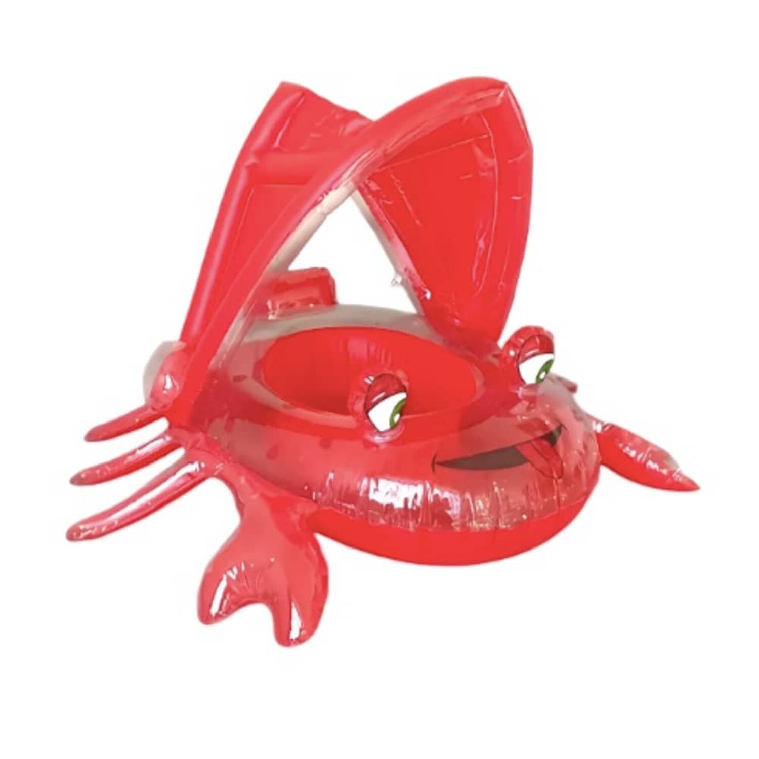 Flotador Inflable Con Techo Cangrejo Bebe 6-24 Meses Verano image number 0.0