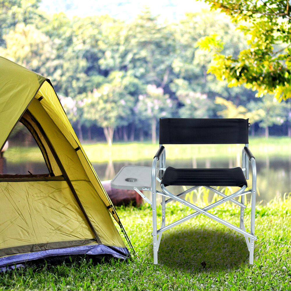 Silla Con Bandeja Plegable Negro image number 1.0