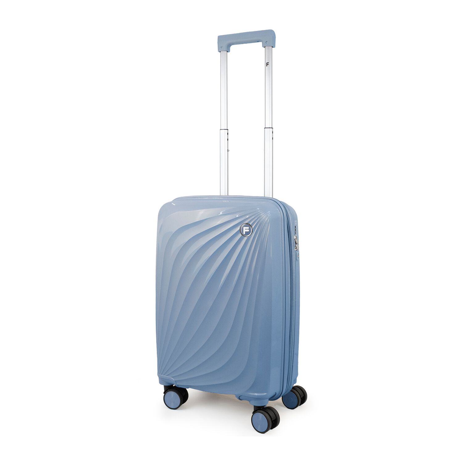 Pack Maleta Cabina 10kg Slay Celeste + Neceser Spark Fila image number 2.0