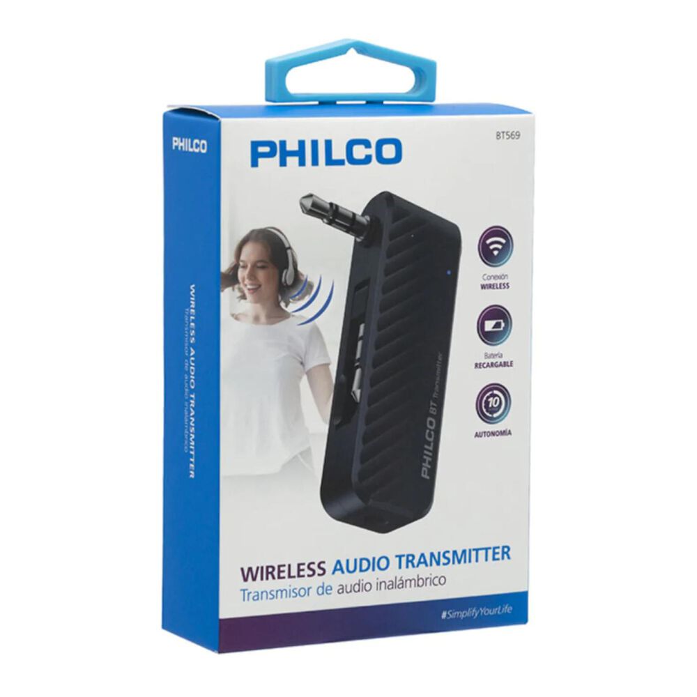 Transmisor De Audio Bluetooth 5.1 Negro Bt569 image number 4.0