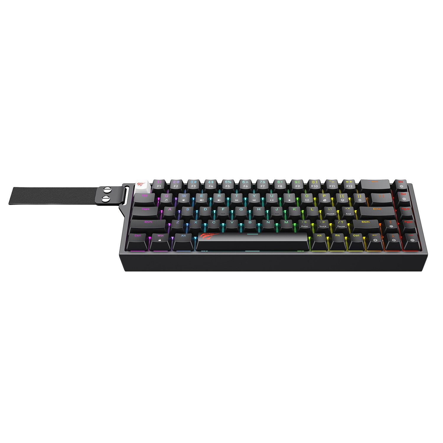 Teclado Mec&aacute;nico Gamer Compacto Rgb Kb922lb Negro Havit image number 1.0