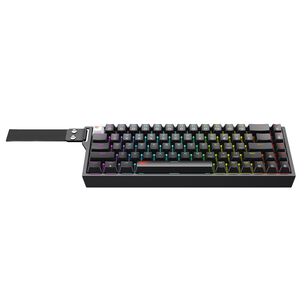 Teclado Mec&aacute;nico Gamer Compacto Rgb Kb922lb Negro Havit