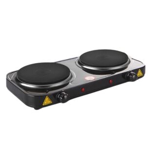 Cocina El&eacute;ctrica 2 Platos 2000w Cocinilla Port&aacute;til