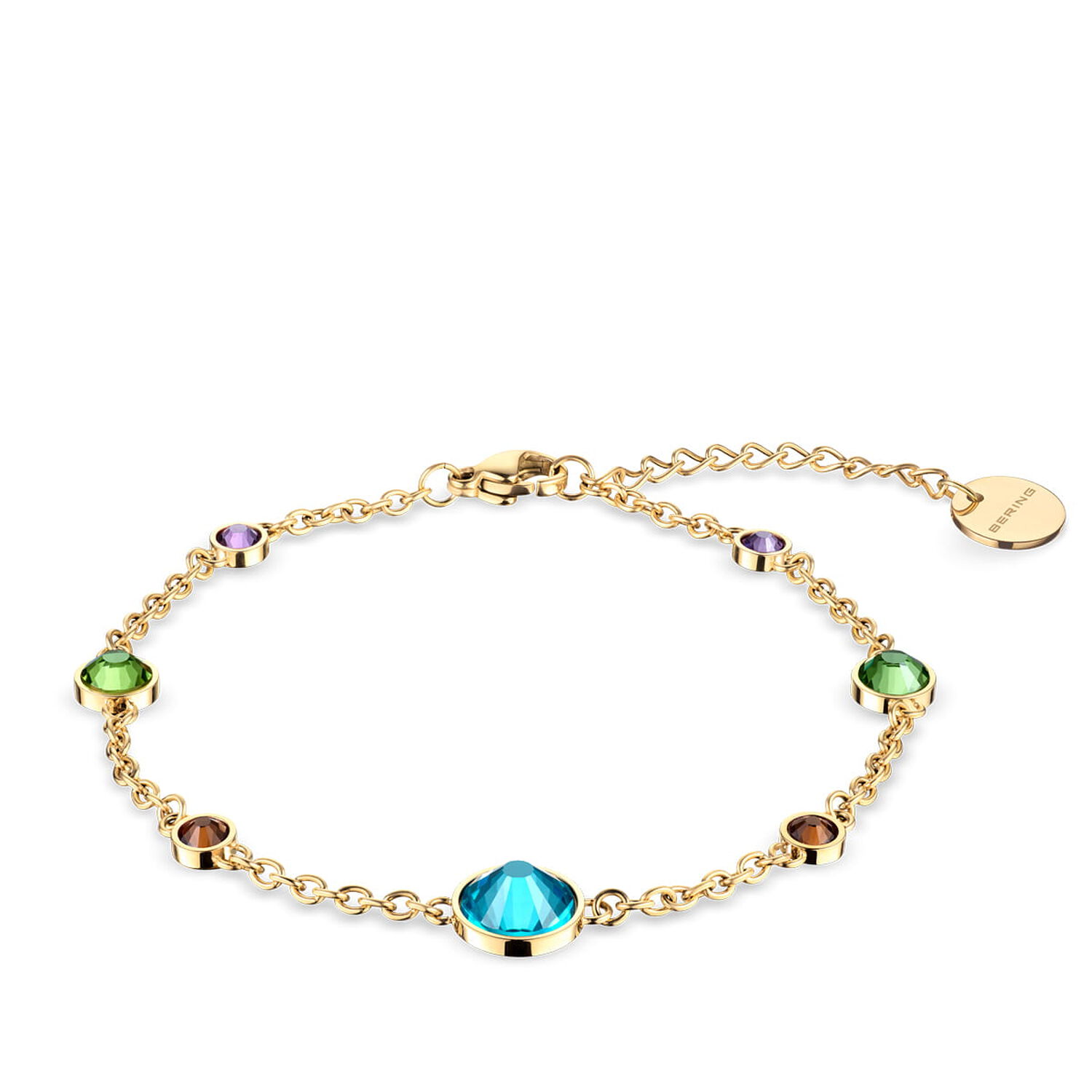 Pulsera Bering 652-27-180 Dorado image number 0.0