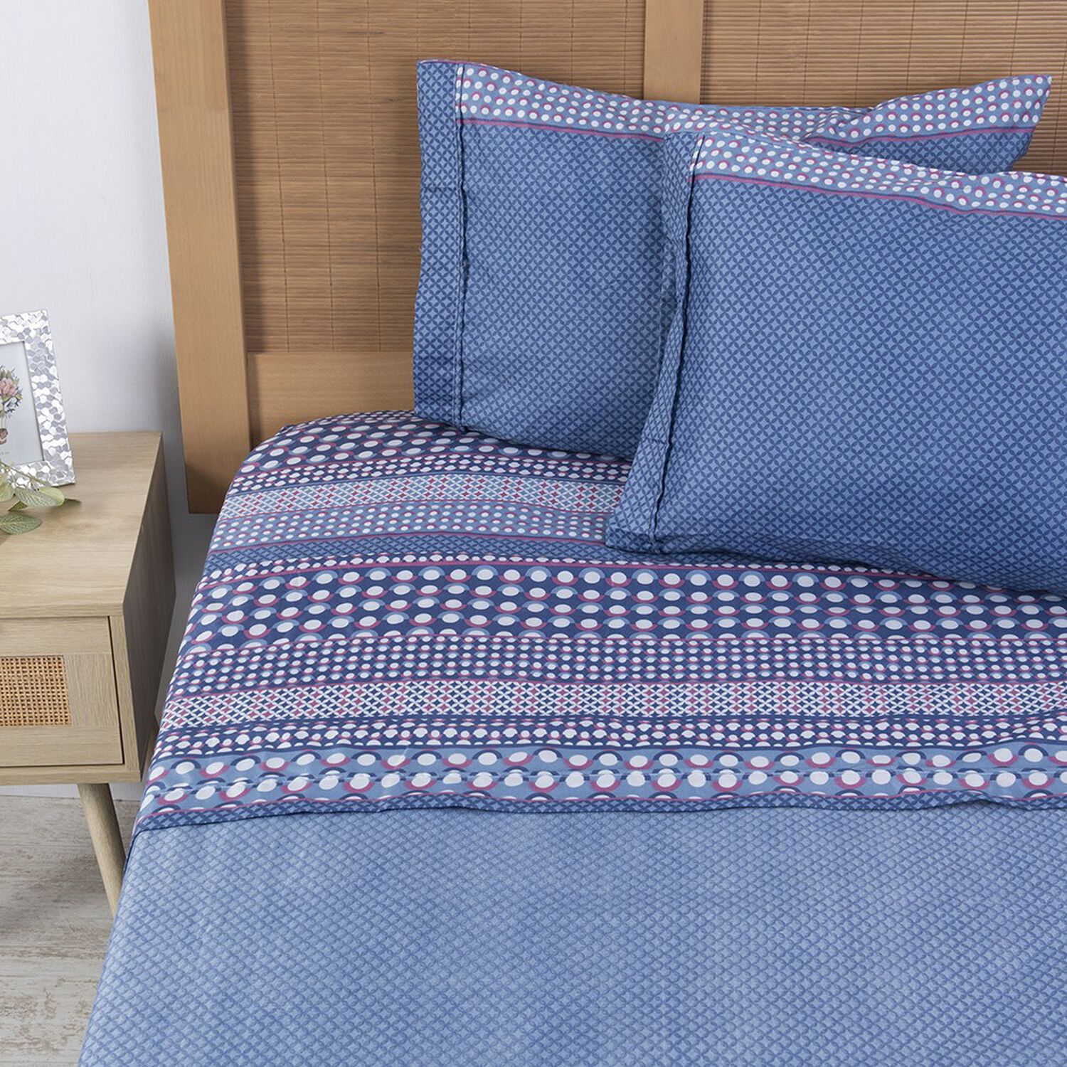 Sabana Estampada Plumetti 2 P Oak image number 0.0