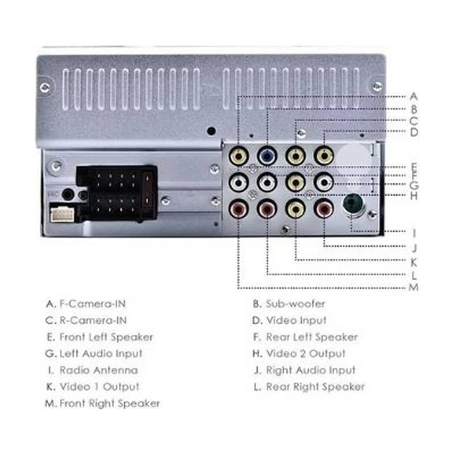 Radio Nakamichi Na-3020 Android 7 Pulgadas Dvd Mirrorlink Bt image number 4.0