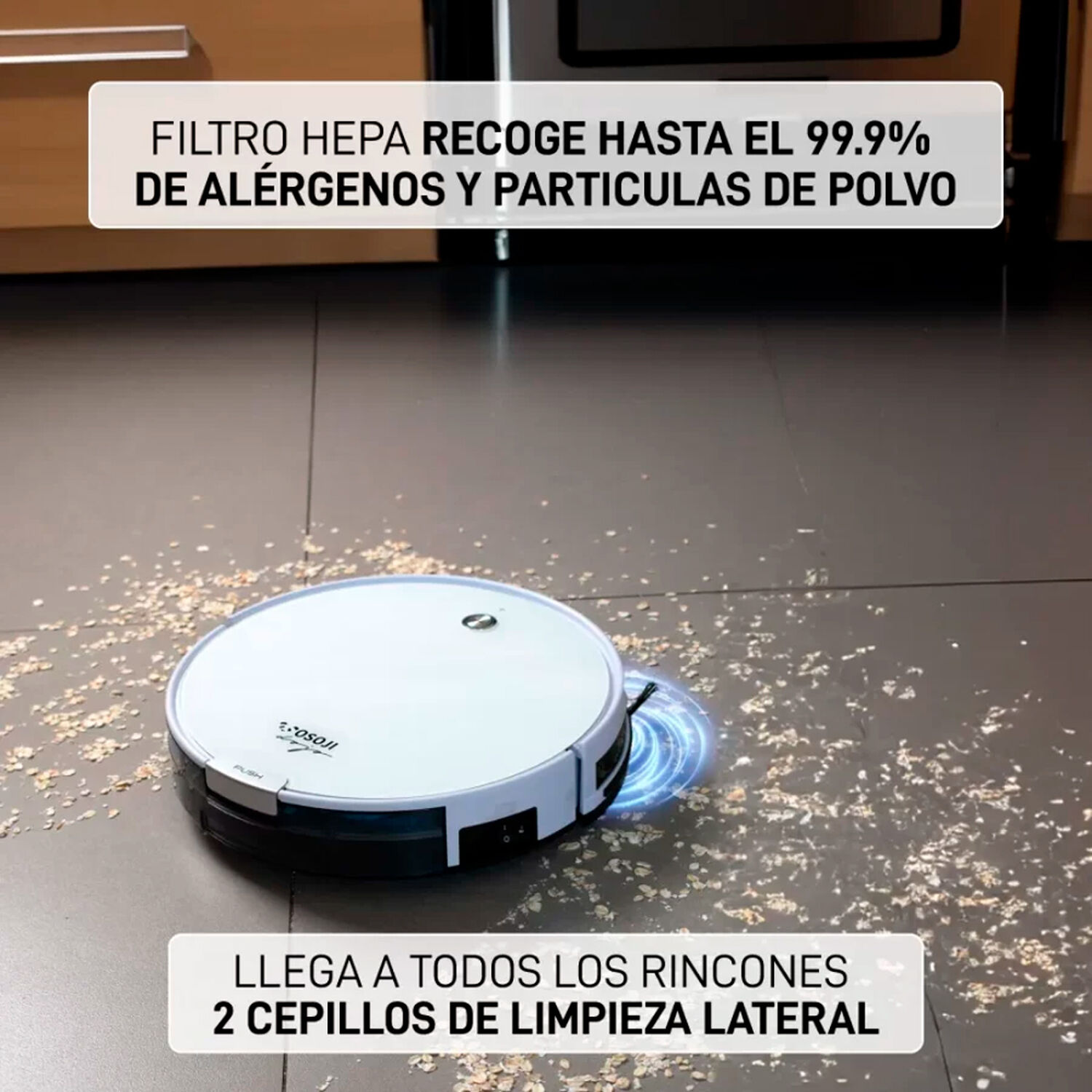 Aspiradora Robot Inteligente Silenciosa Osoji D990 Wifi image number 3.0