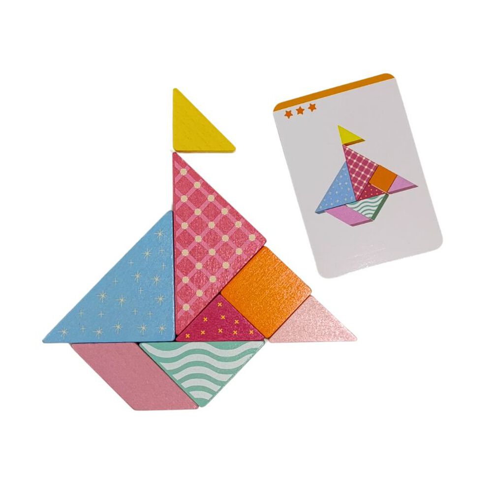 Balde De Tangrama Juguete Para Ni&ntilde;os image number 2.0