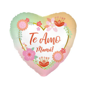 Set 5 Globos Foil Corazon Mamá Big Party