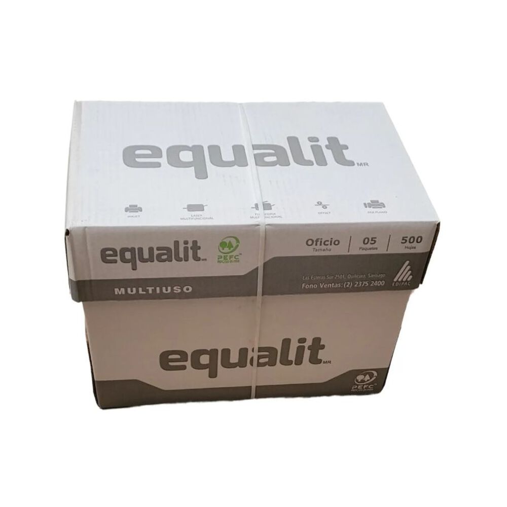 Resma Papel Fotocopia Oficio 75gr. Equalit image number 2.0