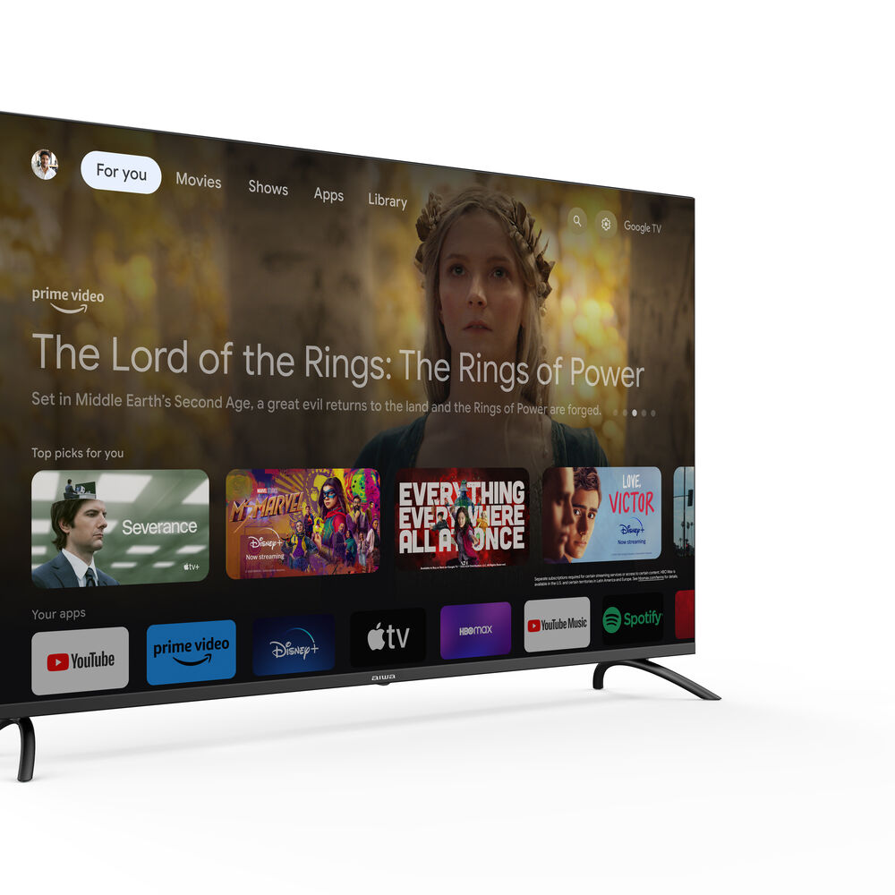 Televisor Smart Tv Led Aiwa 65'' 4k Sistema Google Tv image number 3.0