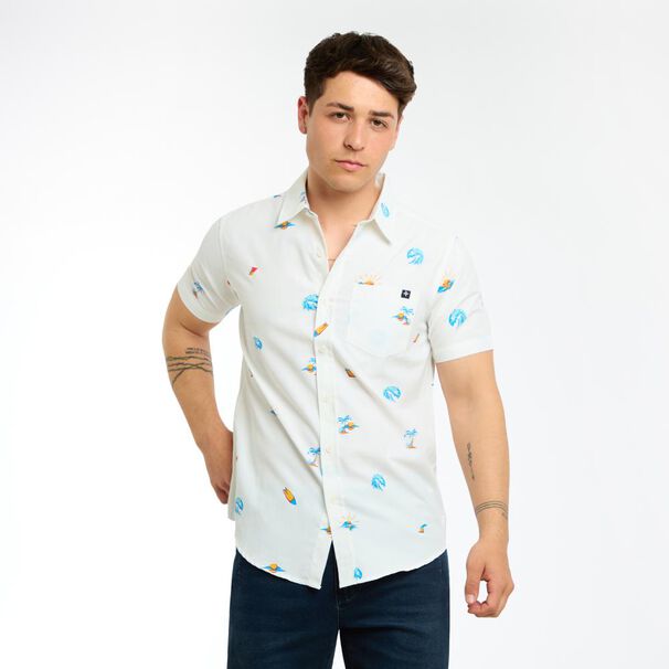 Camisa Manga Corta Hombre Skuad