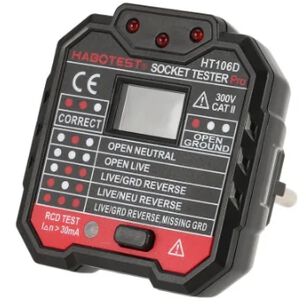 Probador De Enchufes Ht106d