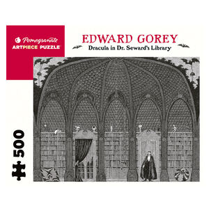 Rompecabeza Edward Gorey Dracula In Seward 500 Piezas