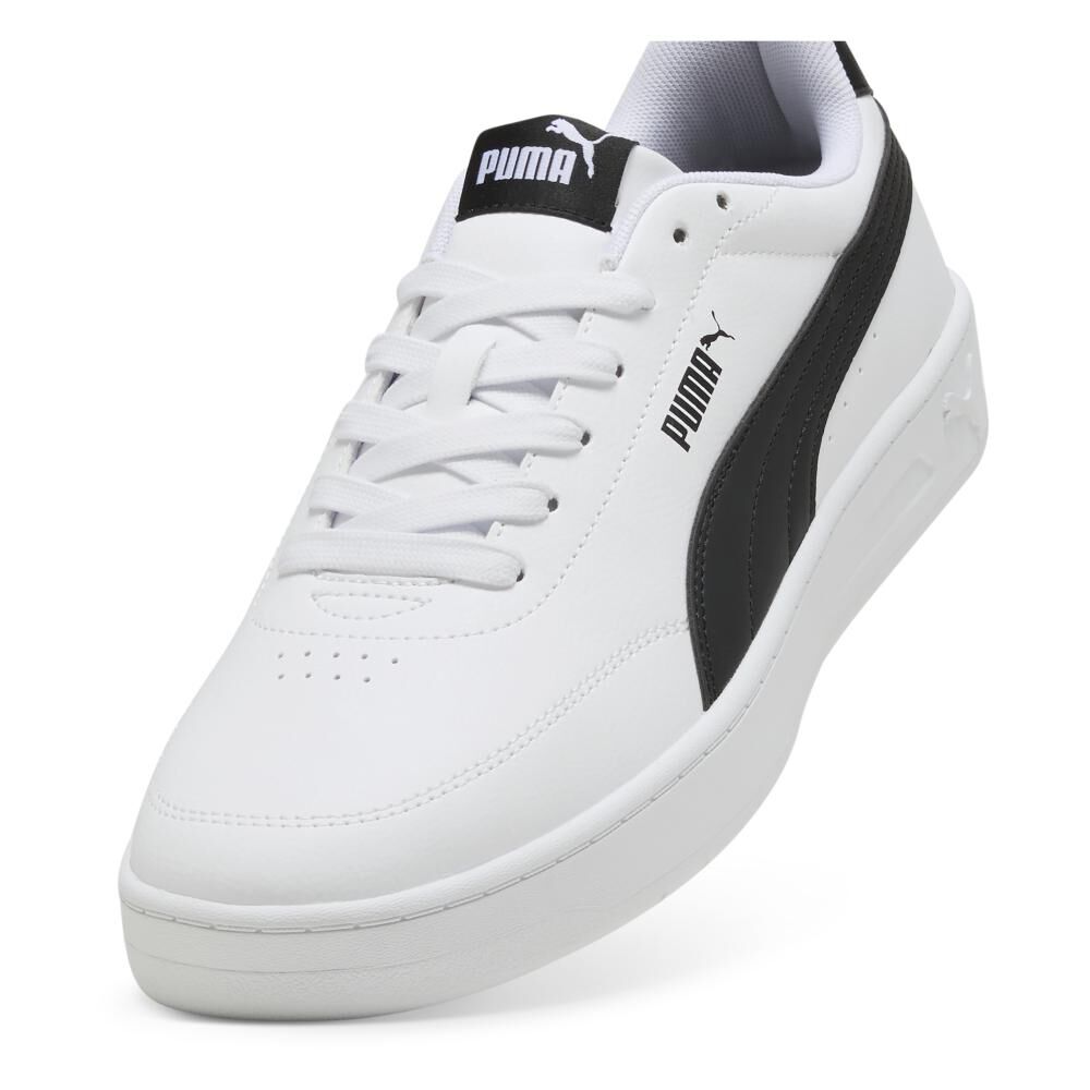 Zapatilla Urbana Hombre Puma Court Classic Blanca image number 3.0