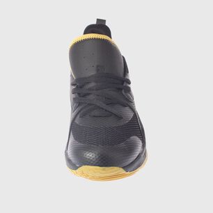 Zapatilla Negro/dorado V&iacute;a Franca Art. 8spg1222blackgold
