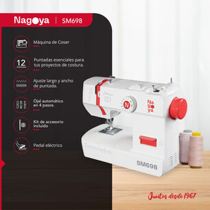 Maquina De Coser 12 Puntadas Nagoya Sm 698