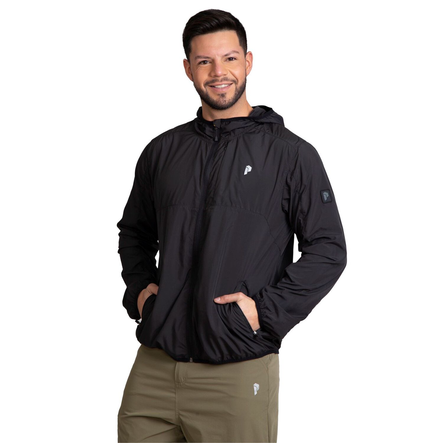 Cortaviento Peak Performance Hombre Norna Negro image number 0.0