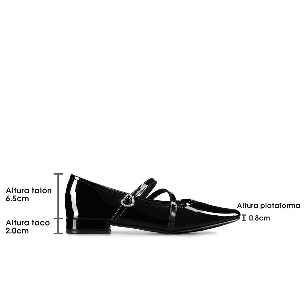 Zapato Mary Jane Estilo Elegante Mujer Weide Yl050 image number 6.0