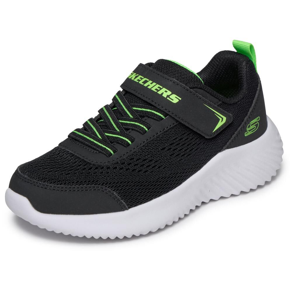 Zapatilla Infantil Ni&ntilde;o Skechers Bounder Blk image number 2.0