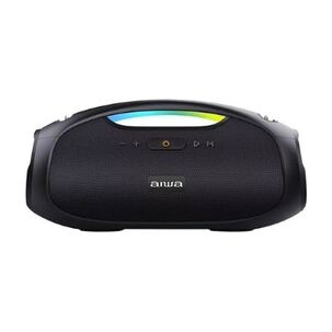Parlante Aiwa Boombox Aws244bt Aws244bt Port&aacute;til Con Bluetooth Waterproof Negra 220v