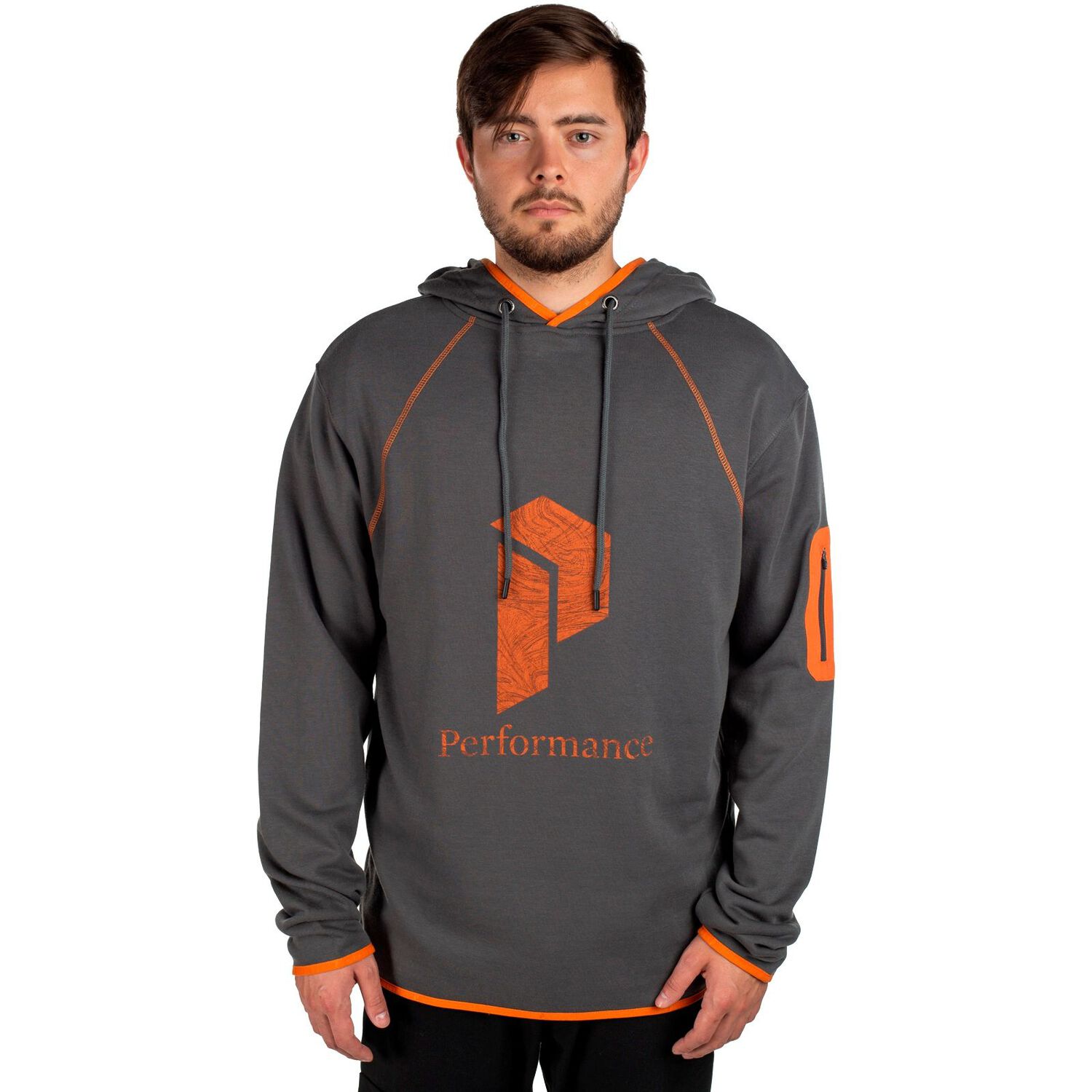 Poler&oacute;n Peak Performance Hombre Sando Grafito image number 0.0