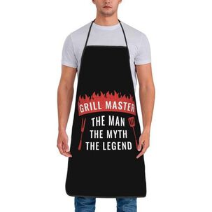 Delantal Divertido Rey Master De La Parrilla King Master